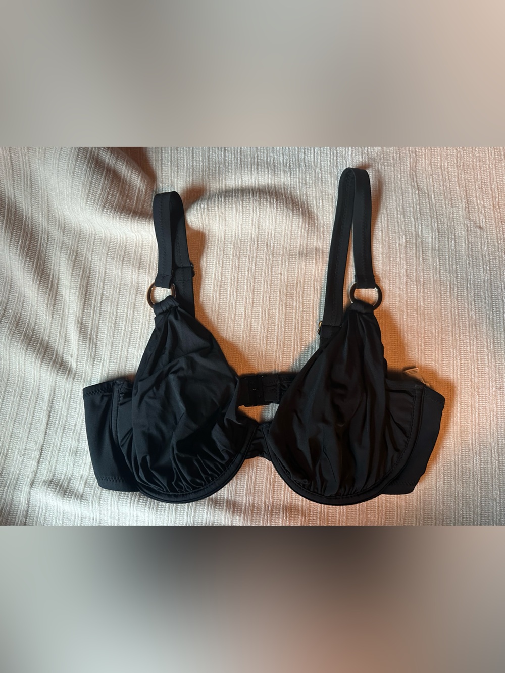 Pour moi Underwire Bikini Top with Ring Details
